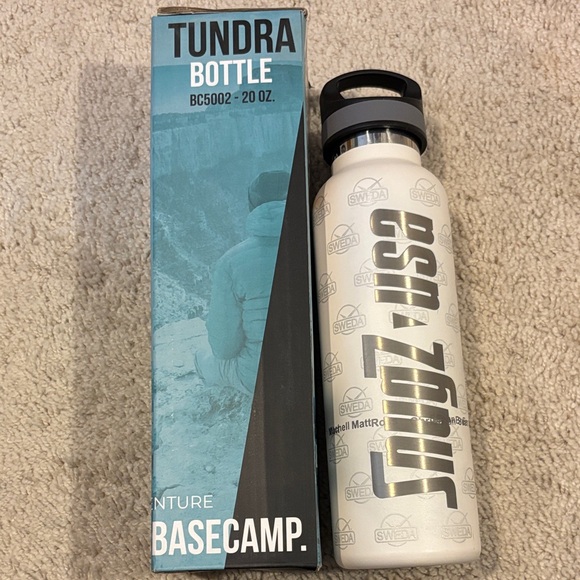 Tundra Stainless Steel Copper Water Bottle 20 oz White NWT - Picture 11 of 11